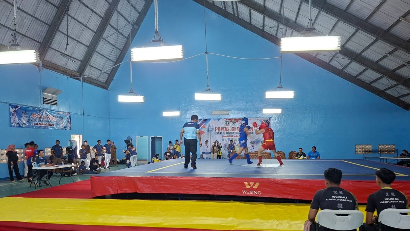 POPDA XII Banten, Cabor Wushu Kota Serang Protes Keputusan Juri saat Melawan Pandeglang