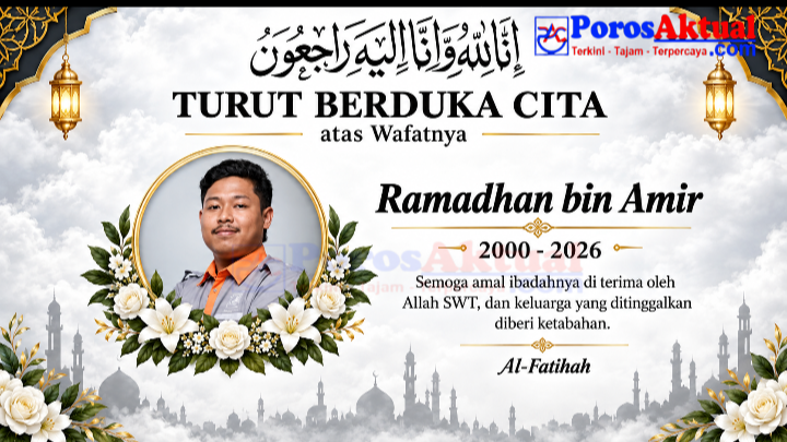 RAMADHAN BIN AMIR, SALAH SATU KORBAN TEWAS DALAM LEDAKAN TRUK TANGKI PT DEVI MANDIRI