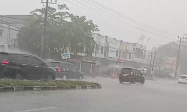 Hujan Deras Guyur Aceh Timur, Debit Sungai Naik, Warga Diminta Siaga Banjir